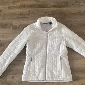 Marmot White Lightweight Quilted Jacket